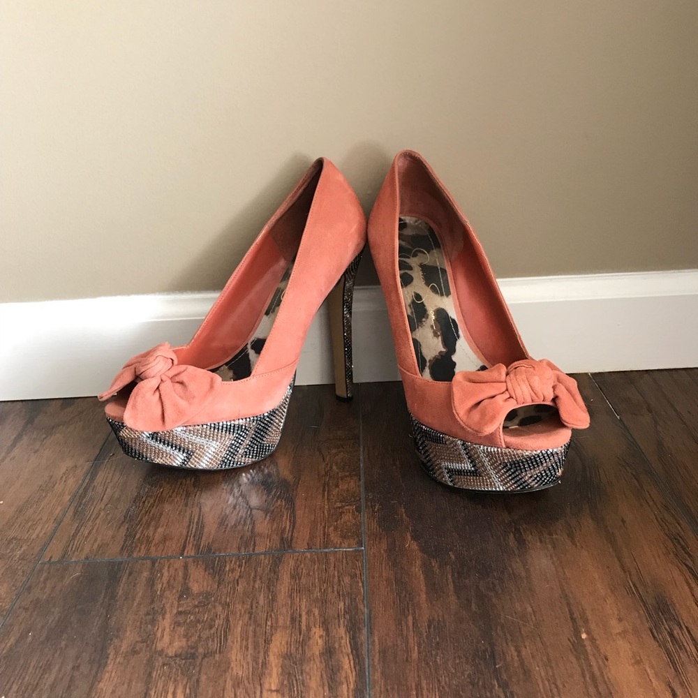 Jessica Simpson high heels